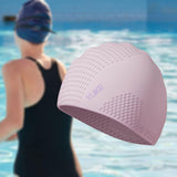 Maxbell Silicone Swim Cap Summer Flexible Water Sports Waterproof Driving Shower Cap