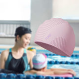 Maxbell Silicone Swim Cap Summer Flexible Water Sports Waterproof Driving Shower Cap