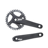 Maxbell Bicycle Crank Arm Set Crank Set 104 BCD Road Bike Crankset Cycling Component
