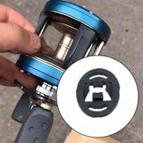 Maxbell Fishing Wire Cup Spindle Clasp Card Round Adjustment Button for C3 C4 Reel