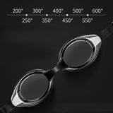 Maxbell Nearsighted Swim Goggles - 6.0 Stylish Eyewear for Women Water Sports Adults