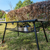 Maxbell Under Table Storage Bag Foldable Outdoor Indoor Picnic Table Organizer Pouch