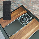 Maxbell Table Unit Board Camping Gear Parts Aluminium Alloy with Windproof Plate