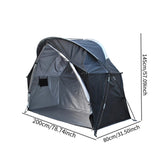 Maxbell Camping Tent Easy Setup Compact Backpacking Tent for Hunting Camping Fishing Black