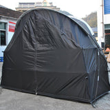 Maxbell Camping Tent Easy Setup Compact Backpacking Tent for Hunting Camping Fishing Black