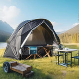 Maxbell Camping Tent Easy Setup Compact Backpacking Tent for Hunting Camping Fishing Black