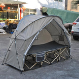 Maxbell Camping Tent Easy Setup Compact Backpacking Tent for Hunting Camping Fishing Khaki