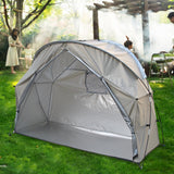 Maxbell Camping Tent Easy Setup Compact Backpacking Tent for Hunting Camping Fishing Khaki