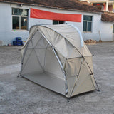 Maxbell Camping Tent Easy Setup Compact Backpacking Tent for Hunting Camping Fishing Khaki