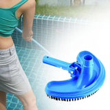 Maxbell Pool Brush Vacuum Head Wall Tile Scrub for Corners Inground Pools Step Floor