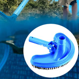 Maxbell Pool Brush Vacuum Head Wall Tile Scrub for Corners Inground Pools Step Floor