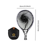 Maxbell Fish Catching Net Hand Fish Landing Net for Boating Saltwater Outdoor Sports S