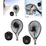 Maxbell Fish Catching Net Hand Fish Landing Net for Boating Saltwater Outdoor Sports S