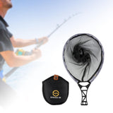 Maxbell Fish Catching Net Hand Fish Landing Net for Boating Saltwater Outdoor Sports S