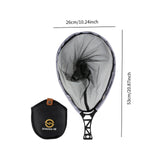 Maxbell Fish Catching Net Hand Fish Landing Net for Boating Saltwater Outdoor Sports L