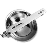 Maxbell Foldable Soup Spoon Compact Camping Flatware for Boating Camping Backpacking