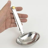 Maxbell Foldable Soup Spoon Compact Camping Flatware for Boating Camping Backpacking
