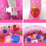 Maxbell Swim Vest Floaties Portable High Strength Double Surround Air Bag Child Kids