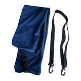 Maxbell Fillable Travel Pillow Cover No Fillings Compact for Plane Holiday Traveling