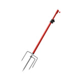 Maxbell Fishing Rod Holder for Ground Sturdy Suppot Stand for Outdoor Camping Hiking Red