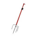 Maxbell Fishing Rod Holder for Ground Sturdy Suppot Stand for Outdoor Camping Hiking Red