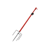 Maxbell Fishing Rod Holder for Ground Sturdy Suppot Stand for Outdoor Camping Hiking Red