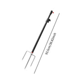 Maxbell Fishing Rod Holder for Ground Sturdy Suppot Stand for Outdoor Camping Hiking Black