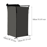 Maxbell Vehicle Side Shower Tent Automotive RV Tailgate Van Restroom Privacy Shelter Black