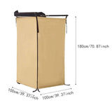 Maxbell Vehicle Side Shower Tent Automotive RV Tailgate Van Restroom Privacy Shelter Khaki