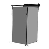 Maxbell Vehicle Side Shower Tent Automotive RV Tailgate Van Restroom Privacy Shelter Gray