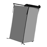 Maxbell Vehicle Side Shower Tent Automotive RV Tailgate Van Restroom Privacy Shelter Gray