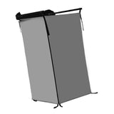 Maxbell Vehicle Side Shower Tent Automotive RV Tailgate Van Restroom Privacy Shelter Gray