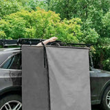 Maxbell Vehicle Side Shower Tent Automotive RV Tailgate Van Restroom Privacy Shelter Gray