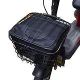 Maxbell Electric Bike Basket Liner Sunproof Practical Black Bicycle Front Basket Bag 27cmx29cmx19cm Without Handle