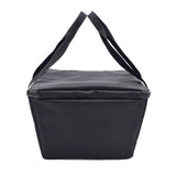 Maxbell Electric Bike Basket Liner Sunproof Practical Black Bicycle Front Basket Bag 27cmx29cmx19cm With Handles