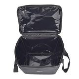 Maxbell Electric Bike Basket Liner Sunproof Practical Black Bicycle Front Basket Bag 27cmx29cmx19cm With Handles