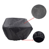 Maxbell Electric Bike Basket Liner Sunproof Practical Black Bicycle Front Basket Bag 27cmx29cmx19cm With Handles