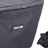 Maxbell Electric Bike Basket Liner Sunproof Practical Black Bicycle Front Basket Bag 31cmx26cmx25cm Without Handle