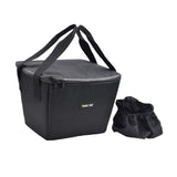 Maxbell Electric Bike Basket Liner Sunproof Practical Black Bicycle Front Basket Bag 31cmx26cmx25cm With Handles