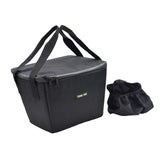Maxbell Electric Bike Basket Liner Sunproof Practical Black Bicycle Front Basket Bag 31cmx26cmx25cm With Handles