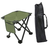 Maxbell Portable Folding Camping Stool Practical Footstool for Park Barbecue Walking