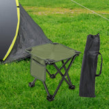 Maxbell Portable Folding Camping Stool Practical Footstool for Park Barbecue Walking
