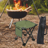 Maxbell Portable Folding Camping Stool Practical Footstool for Park Barbecue Walking