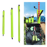 Maxbell Rock Climbing Rope Protector Sturdy Green for Climbing Rappelling Spelunking 50cmx11cm