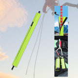 Maxbell Rock Climbing Rope Protector Sturdy Green for Climbing Rappelling Spelunking 50cmx11cm