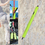 Maxbell Rock Climbing Rope Protector Sturdy Green for Climbing Rappelling Spelunking 50cmx11cm