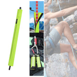Maxbell Rock Climbing Rope Protector Sturdy Green for Climbing Rappelling Spelunking 50cmx11cm