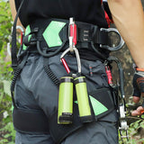 Maxbell Rock Climbing Rope Protector Sturdy Green for Climbing Rappelling Spelunking 70cmx11cm