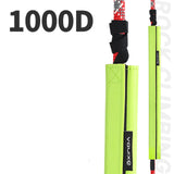 Maxbell Rock Climbing Rope Protector Sturdy Green for Climbing Rappelling Spelunking 70cmx11cm
