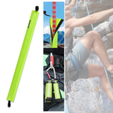 Maxbell Rock Climbing Rope Protector Sturdy Green for Climbing Rappelling Spelunking 70cmx11cm